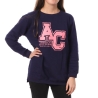Sweat Long Marine Femme American College YR656