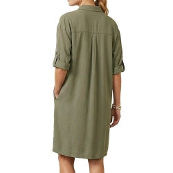 Robe Kaki Femme Teddy Smith Roxanna