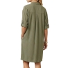 Robe Kaki Femme Teddy Smith Roxanna