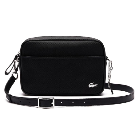 Sac à bandoulière Noir Femme Lacoste ESSENTIALS