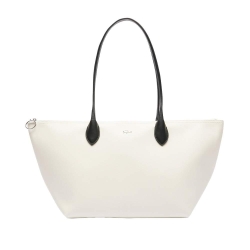 Sac Blanc Femme Lacoste Cabas