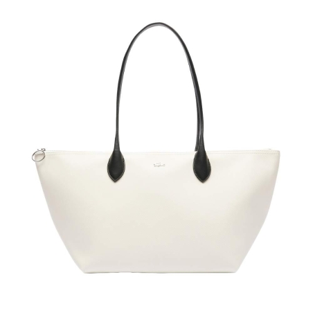 Sac Blanc Femme Lacoste Cabas