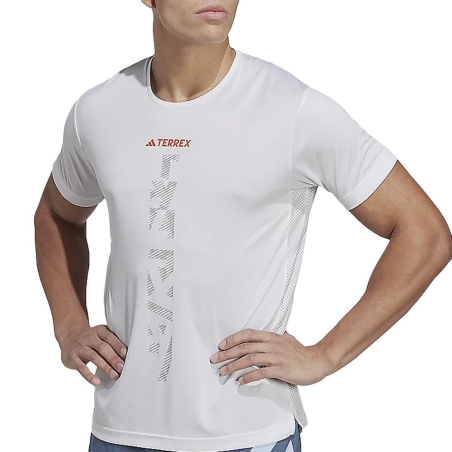 T-Shirt Blanc Homme Adidas HT9442