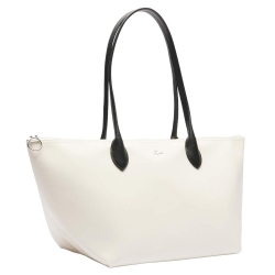 Sac Blanc Femme Lacoste Cabas