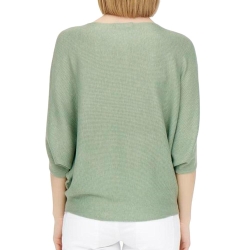 Pull Vert Clair manches 3/4 Femme JDY New Behave