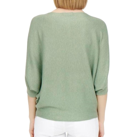 Pull Vert Clair manches 3/4 Femme JDY New Behave