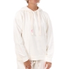 Sweat à Capuche Blanc Femme Kaporal Vock