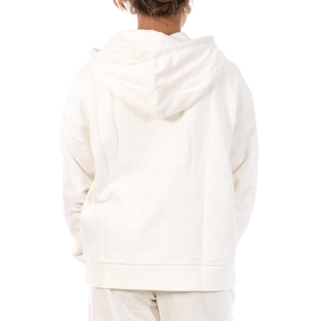 Sweat à Capuche Blanc Femme Kaporal Vock