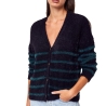 Gilet Noir/Vertà Rayures Femme Pieces Jana