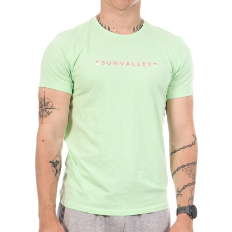 T-shirt Vert Homme Sun Valley Codrep