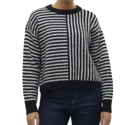 Pull Beige/Noir Femme Vero Moda Ranus