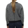 Pull Beige/Noir Femme Vero Moda Ranus
