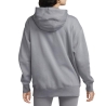 Sweat Capuche Gris Foncé Femme Nike Swsh