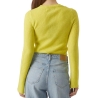 Pull Jaune Femme Vero Moda Britany