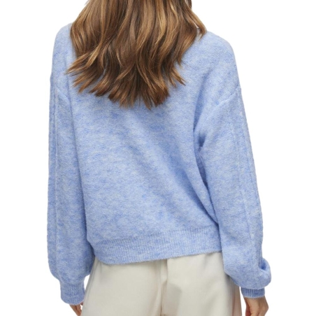 Pull Bleu Femme Vila Sally