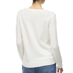Pull Blanc Femme Vila Viril