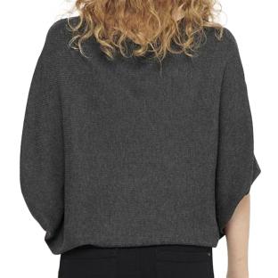 Pull Gris Foncé manches 3/4 Femme JDY New Behave