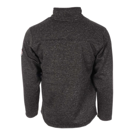 Veste Polaire Noir/Gris Homme Paname Brothers Sherpa