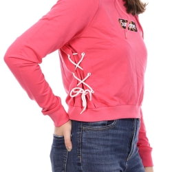 Sweat à capuche Rose Femme Supreme Grip Wild