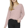 Pull Rose Femme Vero Moda Crewlefile