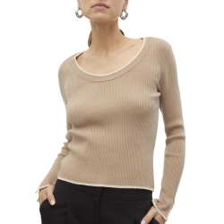 Pull Beige Femme Vero Moda Joan