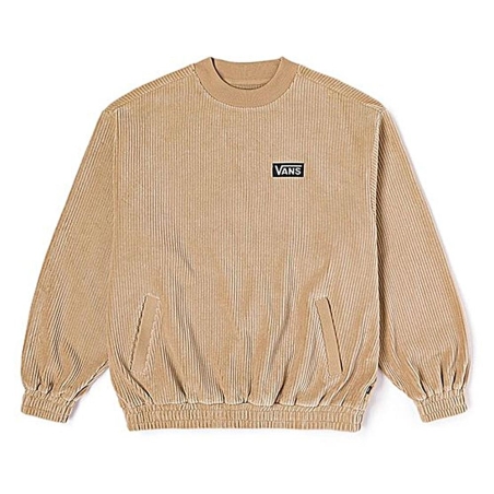 Sweat Beige Femme Vans Cord