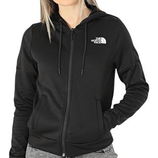 Sweat Zippé Noir Femme The North Face Reaxion
