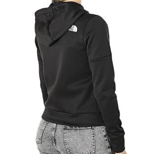 Sweat Zippé Noir Femme The North Face Reaxion