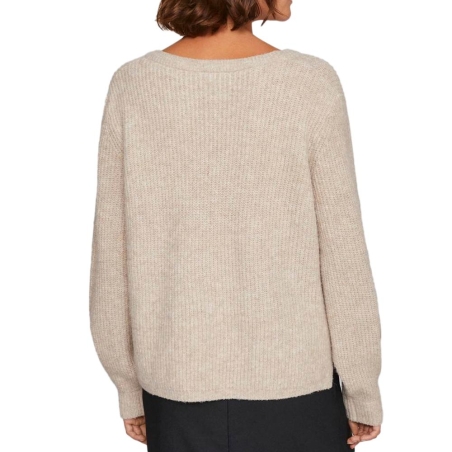 Pull Beige Femme Vila Vibeluna