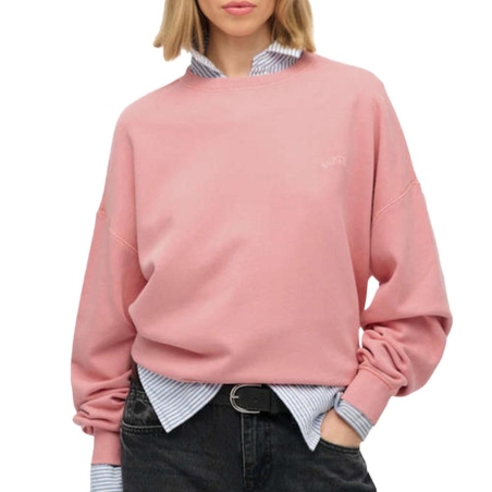 Sweat Rose Clair Femme Superdry Essential