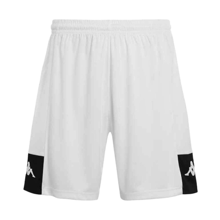 Short de Sport Blanc/Noir Homme Kappa Daggo
