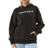 Sweat Noir Femme Converse Wordmark