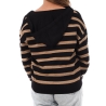 Pull Noir/Doré Femme Morgan Ballo