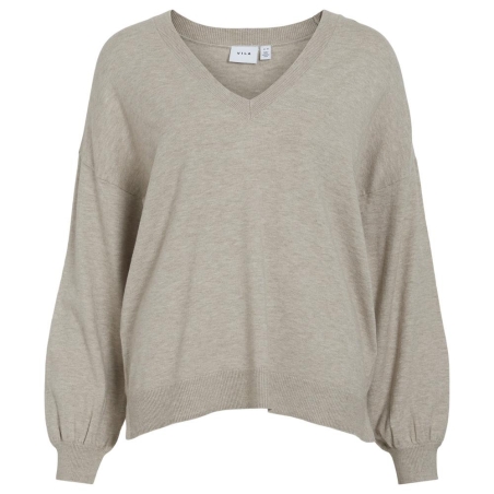 Pull Beige Femme Vila Comfy