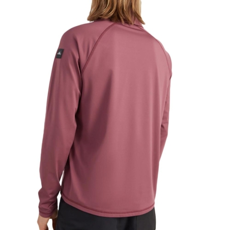 Polaire à Col 1/4 de zip Rose Homme O'Neill Clime