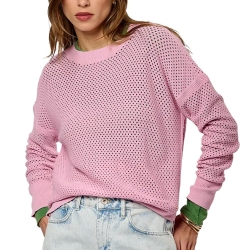 Pull Rose Femme Kaporal Leore