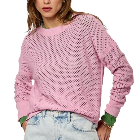 Pull Rose Femme Kaporal Leore
