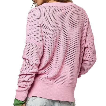 Pull Rose Femme Kaporal Leore