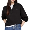 Sweat 1/4 Zip Noir Femme Tommy Hilfiger DW0DW18775