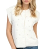 Gilet Ecru Femme An'ge Lucie