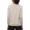 Gilet Beige Femme Vero Moda Silje V-neck Cardigan Moonbeam