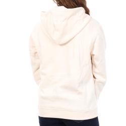 Sweat à Capuche Ecru Femme Lee Cooper Octavi