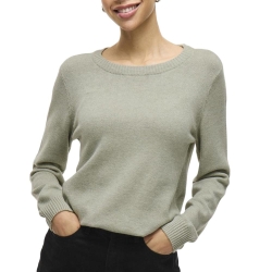 Pull Vert Pale Femme Vila Viril