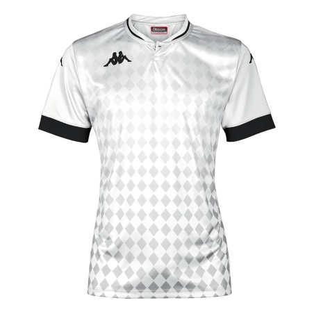 Maillot de Sport Blanc/Noir Homme Kappa Bofi