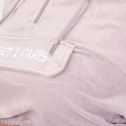 Sweat à Capuche Gris Femme Project X Paris