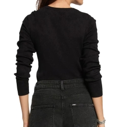 Pull Noir Femme Morgan Jauge