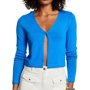 Gilet Bleu Femme Morgan Mzina