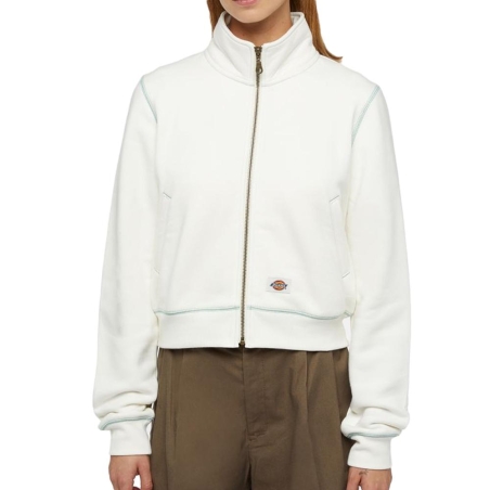 Sweat Zippé Blanc Femme Dickies Arlee