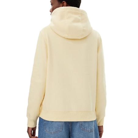 Sweat à Capuche Jaune Femme Tommy Hilfiger Flag