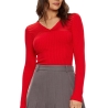 Pull Rouge Femme Morgan MGANZA